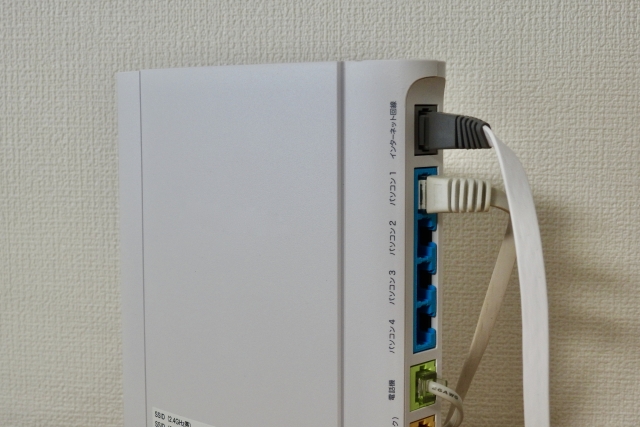 ルーター 有線接続