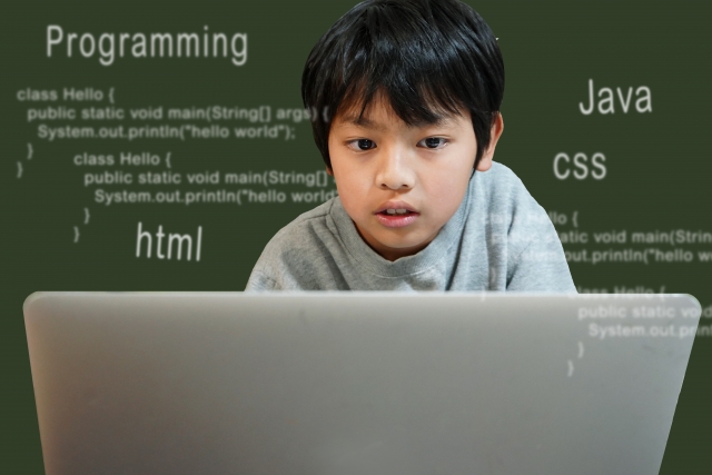 子供 プログラミング PC