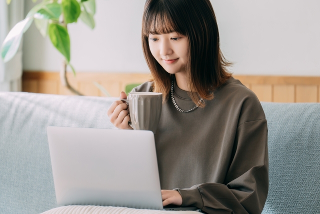 パソコン 女性